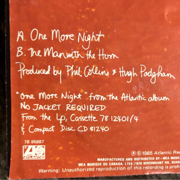 45 Album Bundle - Phil Collins , Power Station & Corey Hart . Great little group - Picture 4 of 10